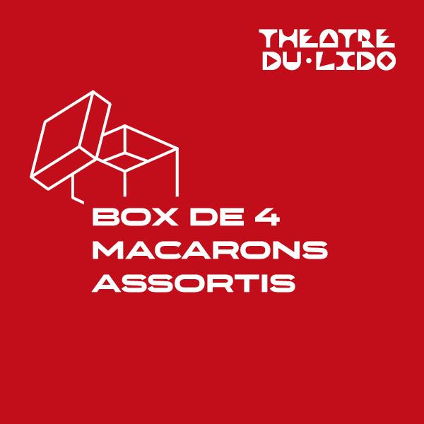 LA BOX 4 MACARONS LIDO ASSORTIS